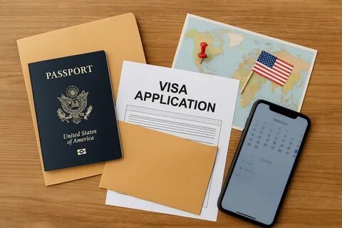 Подготовка документов для получения визы США