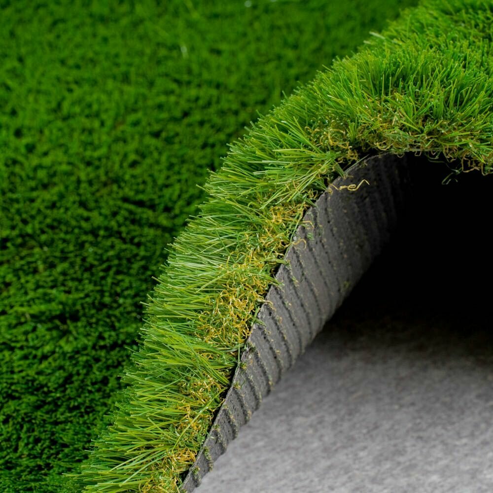 искусственный газон с высоким ворсом