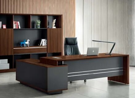 Luxury Manager Table - Custom-made L-Shape Executive Desk