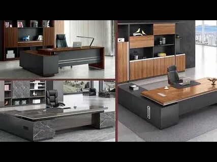 Modern office table designs for a professional office interior 2020 - YouTube